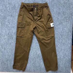 Air Jordan Essentials Statement Utility Cargo Pants Mens XL Brown DQ7342-385